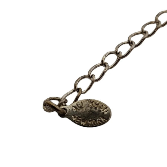 ALI KHAN NEW YORK Cutout Puffy Hearts Necklace - Picture 2 of 4